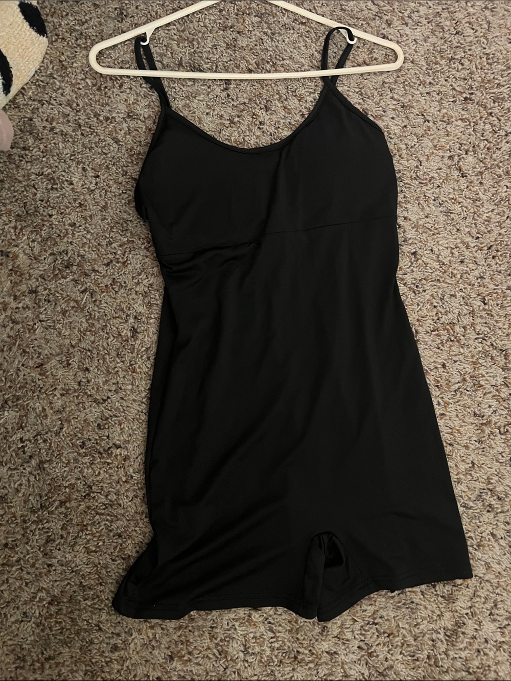 Black One-Piece Slimming Romper